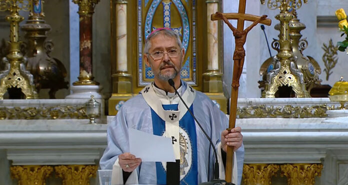 El arzobispo Jorge Eduardo Scheinig