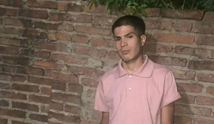 El joven Luciano Villanueva.
