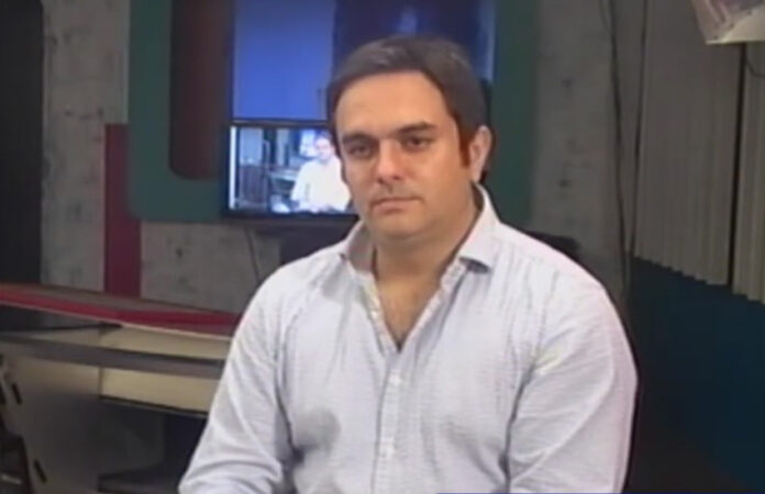 Santiago Altube, uno de los trabajadores cesanteados.
