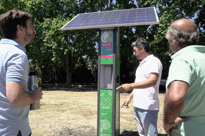 El miércoles se puso en funcionamientos la primera estación fotovoltaica.