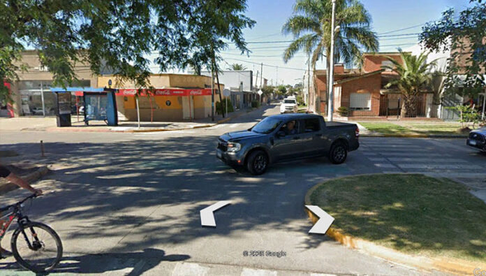 En la avenida 2 esquina 7 se produjo el siniestro.